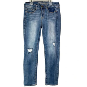 American Eagle Outfitters Blue Skinny Jeans